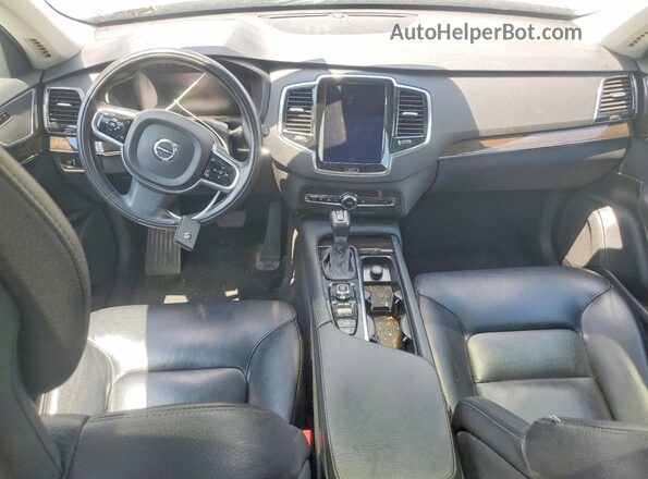 YV4A22PK0J1340453 2018 VOLVO XC90 Silver ხელსაწყოთა პანელის ხედი