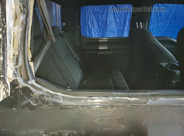 1FTFW1EG4GKE35185 2016 FORD F150 Black Vista interior trasera