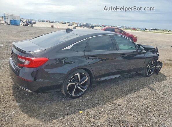 1HGCV1F34LA028454 2020 HONDA ACCORD Black 