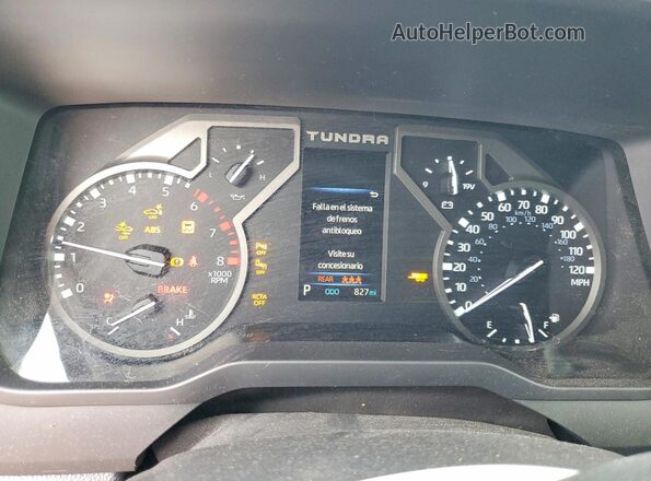 5TFLA5DB4TX361682 2026 TOYOTA TUNDRA Серебряный Вид задних сидений
