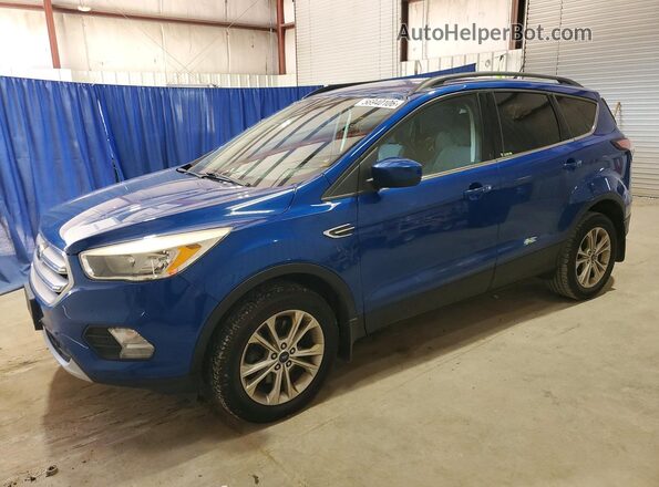 1FMCU9GD9JUA50769 2018 FORD ESCAPE Синий 