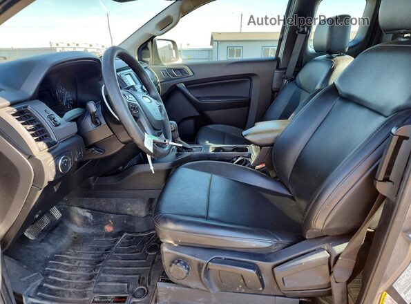 1FTER1EH9MLD18834 2021 FORD RANGER Gray Widok deski rozdzielczej