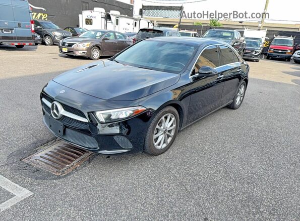 W1K3G4FB4LW046477 2020 MERCEDES-BENZ A Черный Задняя правая четверть