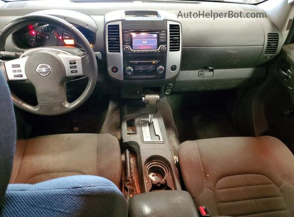 1N6BD0CT8HN700248 2017 NISSAN FRONTIER Silver Widok zestawu wskaźników