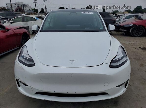 7SAYGDEE1PA025737 2023 TESLA MODEL White უკანა ხედი