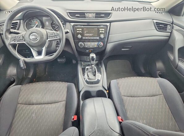 5N1AT2MT1HC744448 2017 NISSAN ROGUE Black Вид щитка приладів