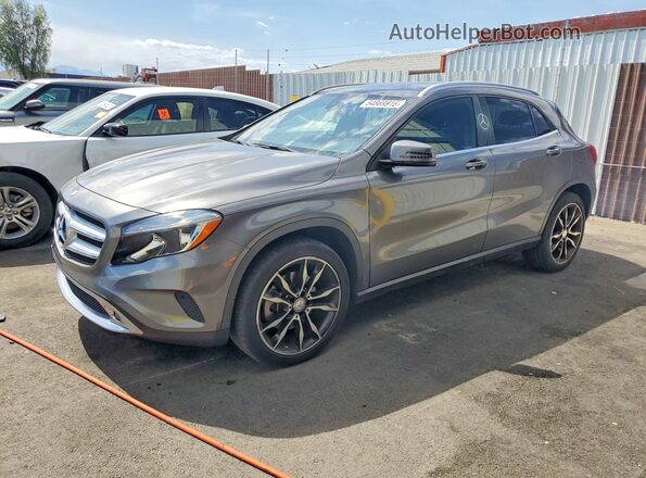 WDCTG4EBXGJ265288 2016 MERCEDES-BENZ GLA Gray 