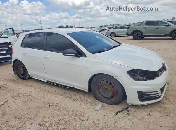 3VW4T7AU3GM044100 2016 VOLKSWAGEN GTI White 