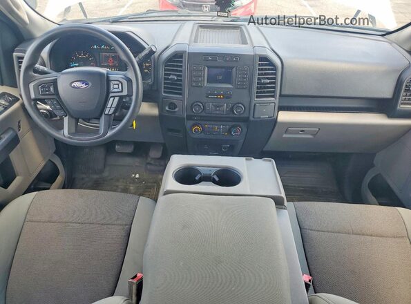 1FTEW1CB5JFB05980 2018 FORD F150 White Instrument cluster view