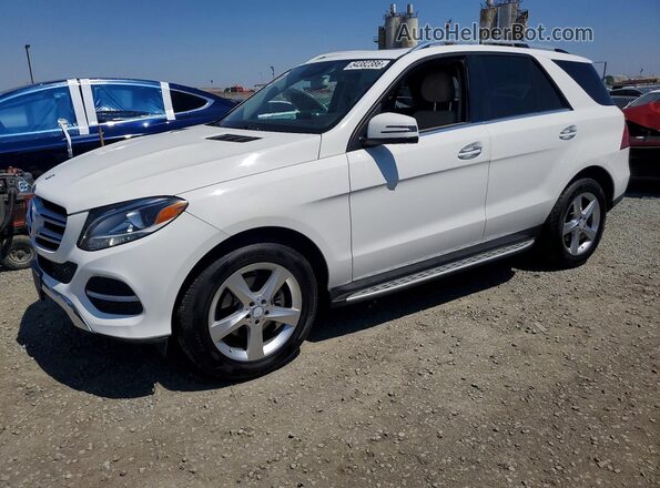 4JGDA5JB4HA843518 2017 MERCEDES-BENZ GLE Белый 
