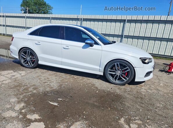 WAUB1GFF1G1100166 2016 AUDI S3 White Вид спереду