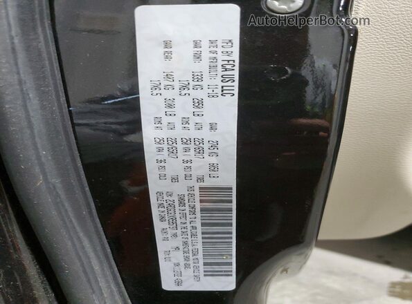 2C4RDGCG1KR595737 2019 DODGE GRAND Black Панорамний вид салону 360°