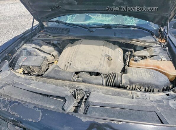 2C3CDZBT0GH232461 2016 DODGE CHALLENGER Black ძრავის განყოფილების ხედი
