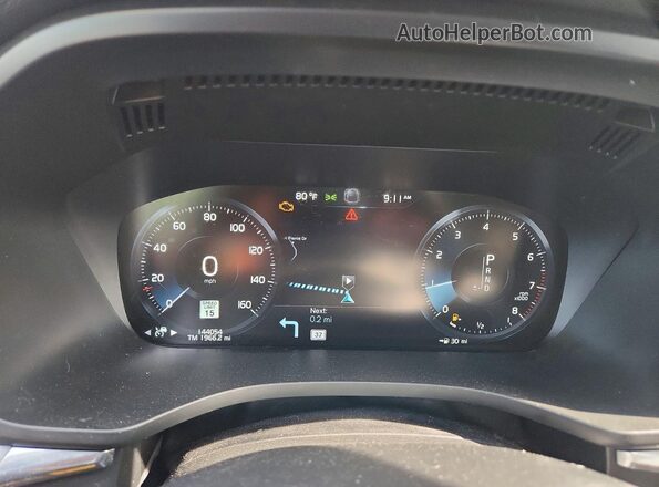 YV4102RK9L1411865 2020 VOLVO XC60 Black Вид задніх сидінь