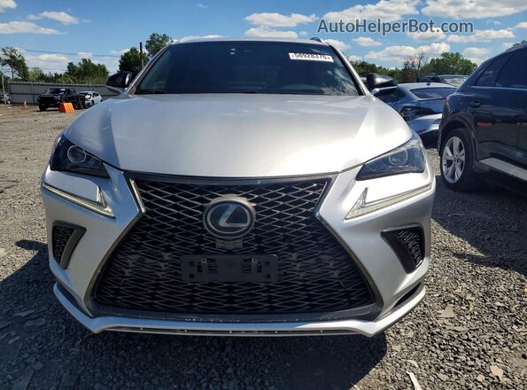 JTJBARBZ7K2189711 2019 LEXUS NX Silver Հետևի տեսք