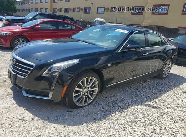 1G6KD5RS1JU157581 2018 CADILLAC CT6 Black უკანა მარცხენა