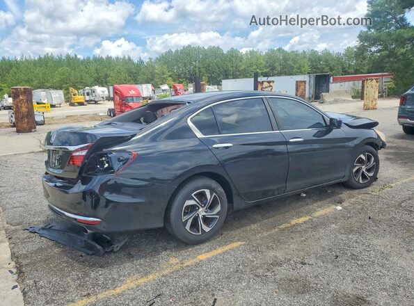 1HGCR2F38GA002469 2016 HONDA ACCORD Black Front right