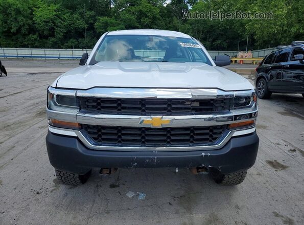 3GCUKNEC6JG218601 2018 CHEVROLET SILVERADO White Rear view