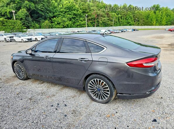 3FA6P0HD6JR231232 2018 FORD FUSION Black Հետևի աջ