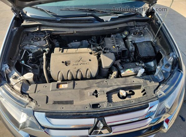 JA4AD2A37GZ062203 2016 MITSUBISHI OUTLANDER Gray Вид наклейки з VIN-кодом