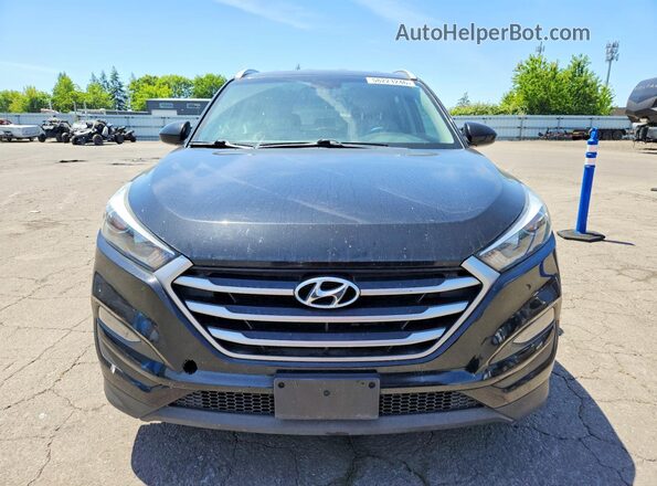 KM8J3CA42JU607697 2018 HYUNDAI UK Черный Вид сзади