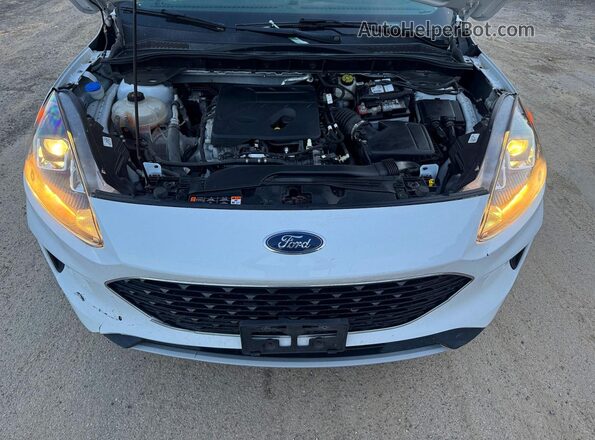 1FMCU9G61LUC28078 2020 FORD ESCAPE Белый Вид панели приборов