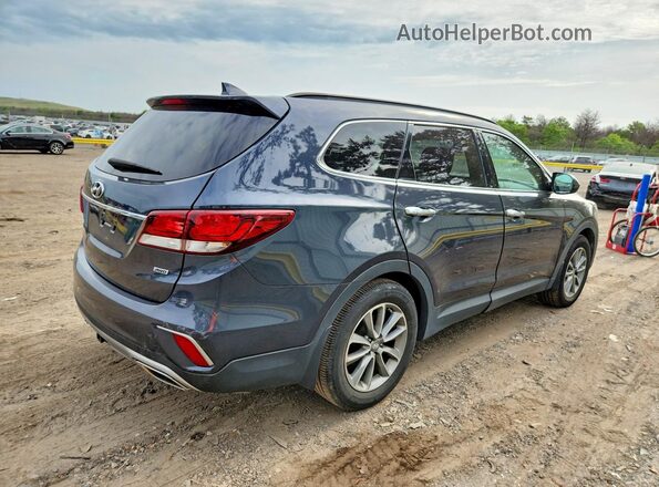KM8SMDHF2HU191739 2017 HYUNDAI SANTA Серый Передняя правая четверть