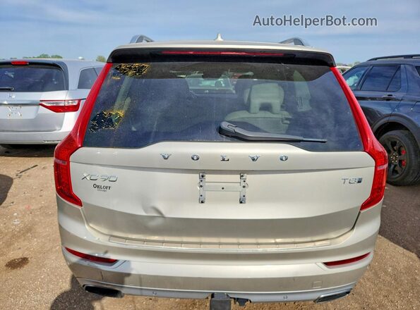 YV4BC0PK7G1053108 2016 VOLVO XC90 Cream Front interior view