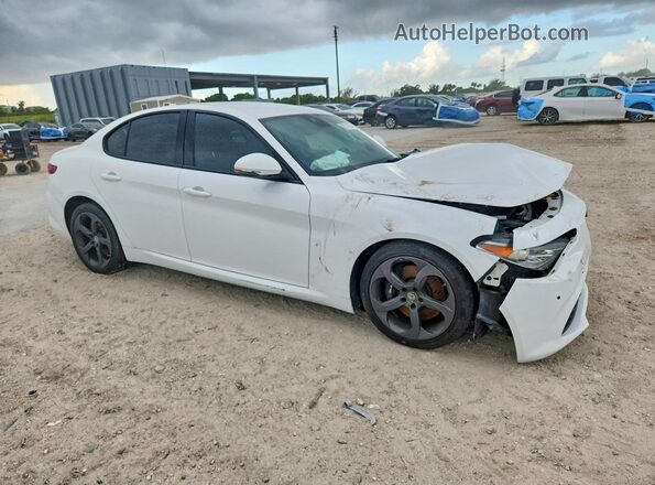 ZARFAEBN3H7535619 2017 ALFA ROMEO GIULIA White Vista frontal