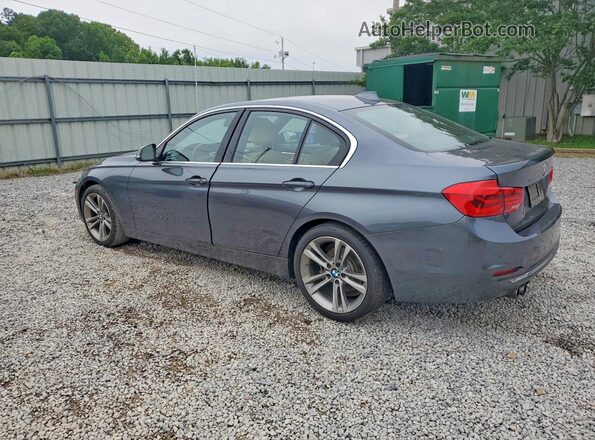 WBA8B9G37HNU54906 2017 BMW 3 SERIES Серый Задняя правая четверть