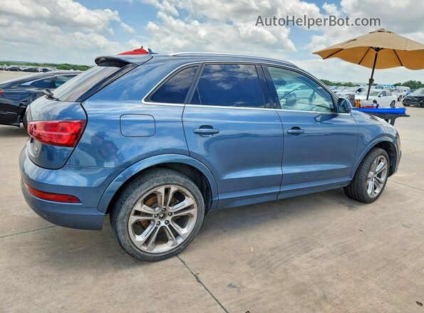 WA1JCCFSXHR006489 2017 AUDI Q3 Blue Front right