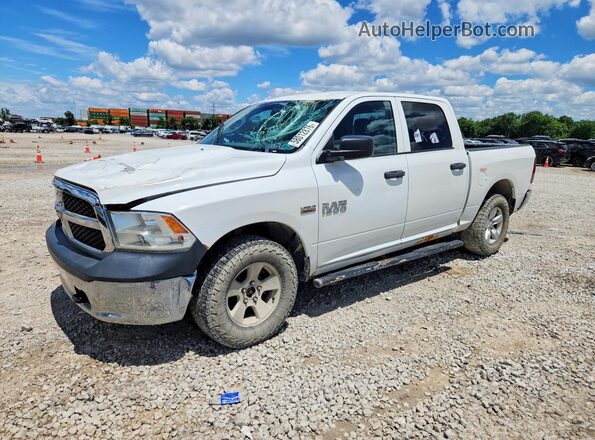 1C6RR7KT0JS295756 2018 RAM 1500 White უკანა მარცხენა