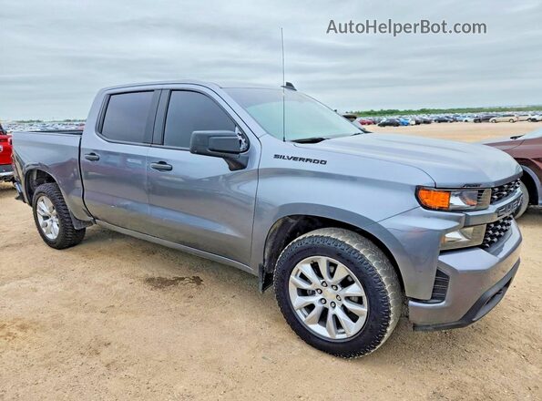 1GCPWBEKXNZ143544 2022 CHEVROLET SILVERADO Gray 