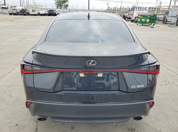 JTHDA1D2XN5118047 2022 LEXUS IS Black წინა სალონის ხედი