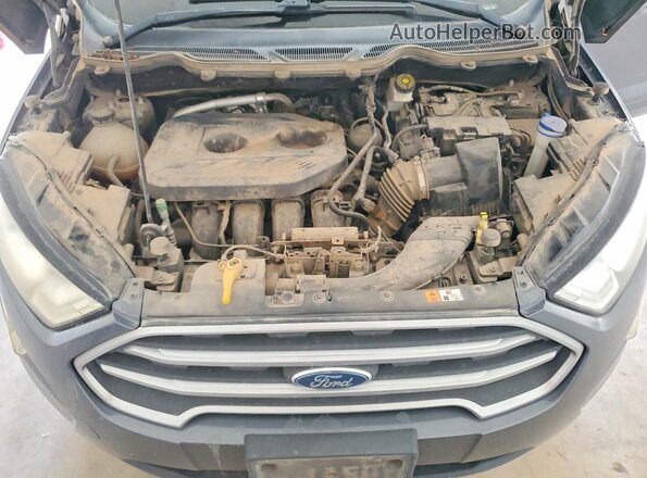 MAJ6P1UL4JC179892 2018 FORD ECOSPORT Gray VIN კოდის სტიკერის ხედი