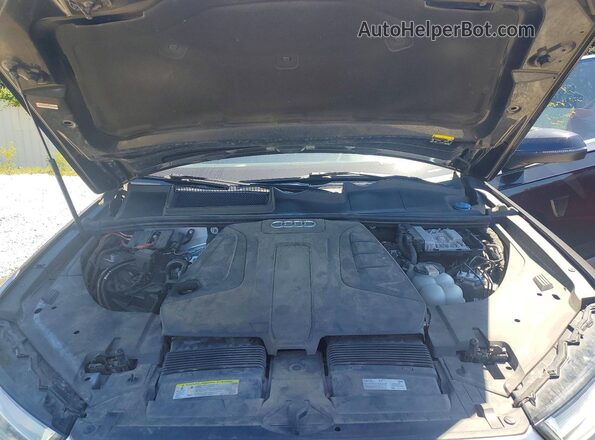 WA1LHAF76KD020551 2019 AUDI Q7 Black VIN კოდის სტიკერის ხედი