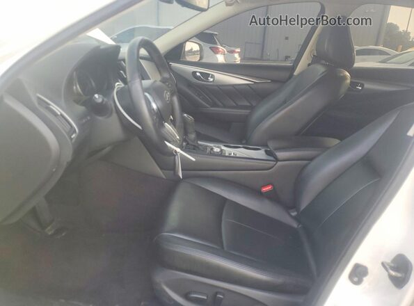 JN1EV7BR7MM753571 2021 INFINITI Q50 White Widok deski rozdzielczej