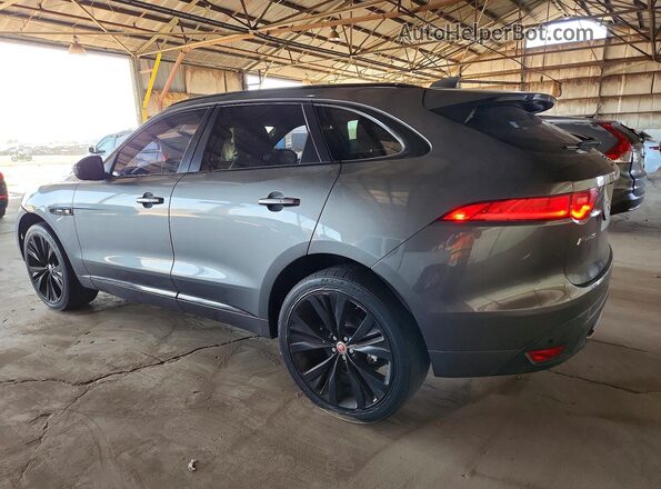 SADCL2FX8JA269643 2018 JAGUAR F-PACE Gray Rear right