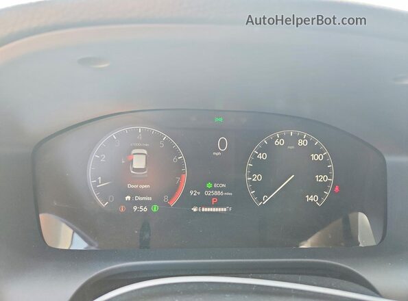 3CZRZ1H39SM750556 2025 HONDA HR-V Черный Вид задних сидений