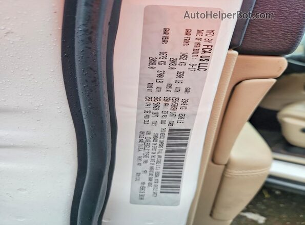 1C4RJEBG1JC171545 2018 JEEP GRAND White Vista interior de 360 grados