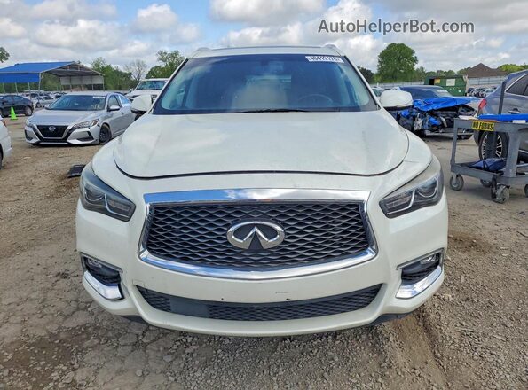 5N1DL0MN6HC528016 2017 INFINITI QX60 White Հետևի տեսք