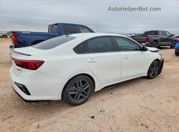 3KPF34AD2ME295125 2021 KIA FORTE White Delantero derecho