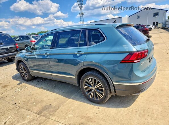 3VV2B7AX7KM200673 2019 VOLKSWAGEN TIGUAN Синий Задняя правая четверть