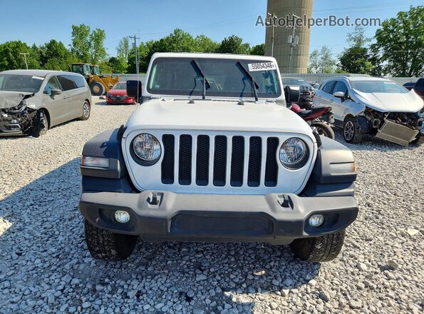1C4HJXDG6LW201595 2020 JEEP WRANGLER White Հետևի տեսք