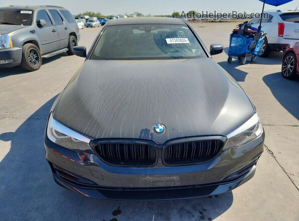 WBAJR3C0XLCE49535 2020 BMW 5 SERIES Black Вид ззаду