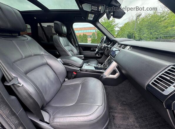 SALGS2SE3MA433754 2021 LAND ROVER RANGE Black ხელსაწყოთა პანელის ხედი