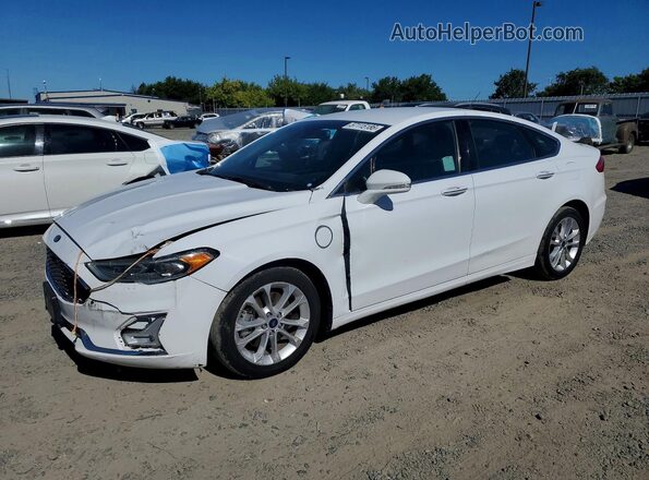 3FA6P0SU7KR238619 2019 FORD FUSION Белый Задняя левая четверть