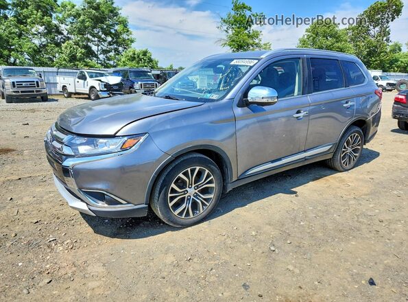 JA4AZ3A35HZ012179 2017 MITSUBISHI OUTLANDER Gray Задня ліва чверть