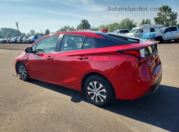 JTDL9MFU1N3038363 2022 TOYOTA PRIUS Red 