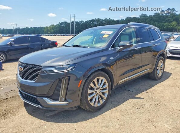 1GYKPCRS9MZ142501 2021 CADILLAC XT6 Charcoal უკანა მარცხენა